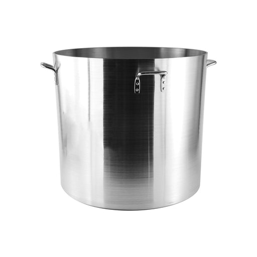 Winco ALHP-140 140 Qt. Extra Heavy Aluminum Precision Stock Pot Without  Cover
