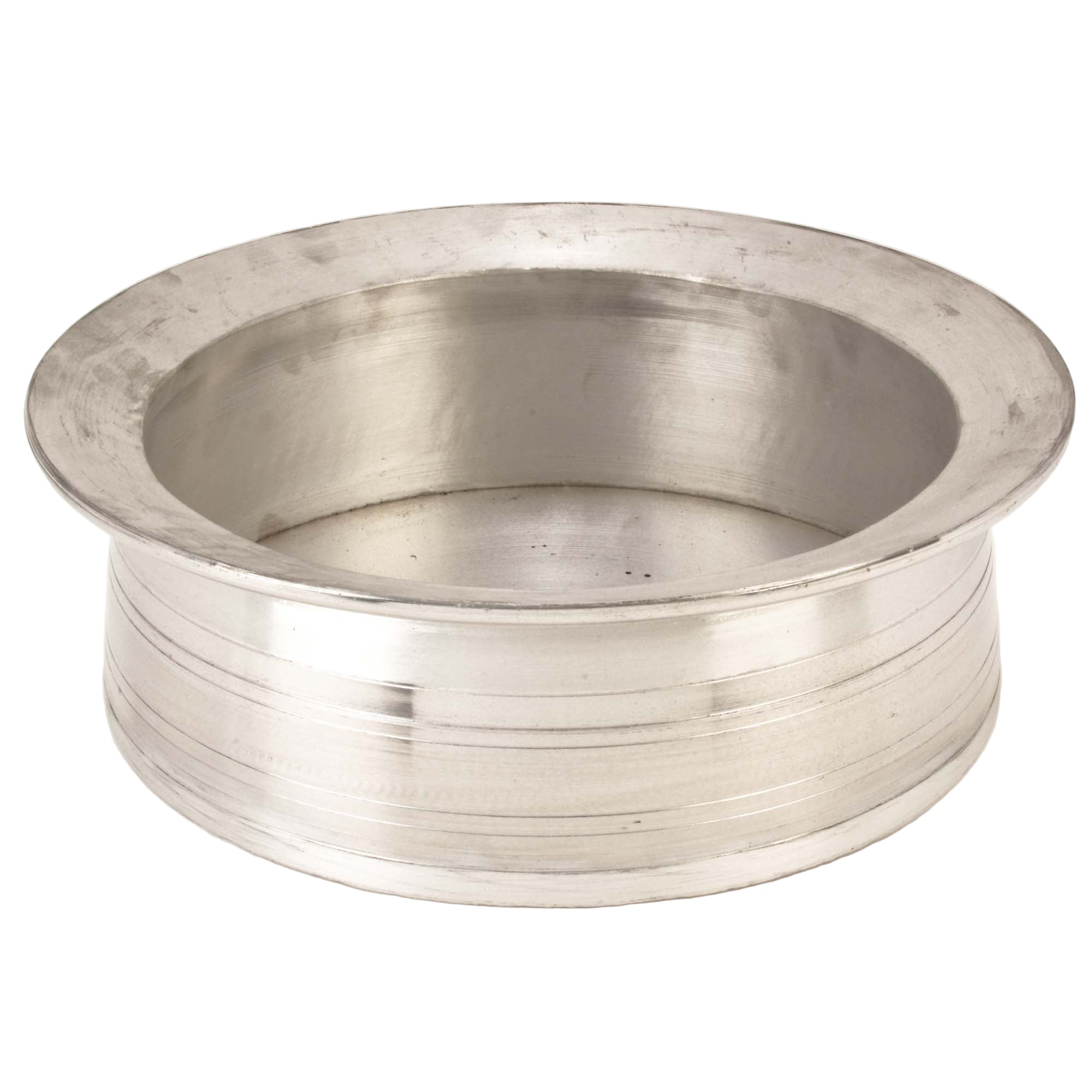 Extra Heavy Duty 1/4" (6 mm) Aluminum Biryani Handi Lagan Brazier # 23 - 38 Qt.