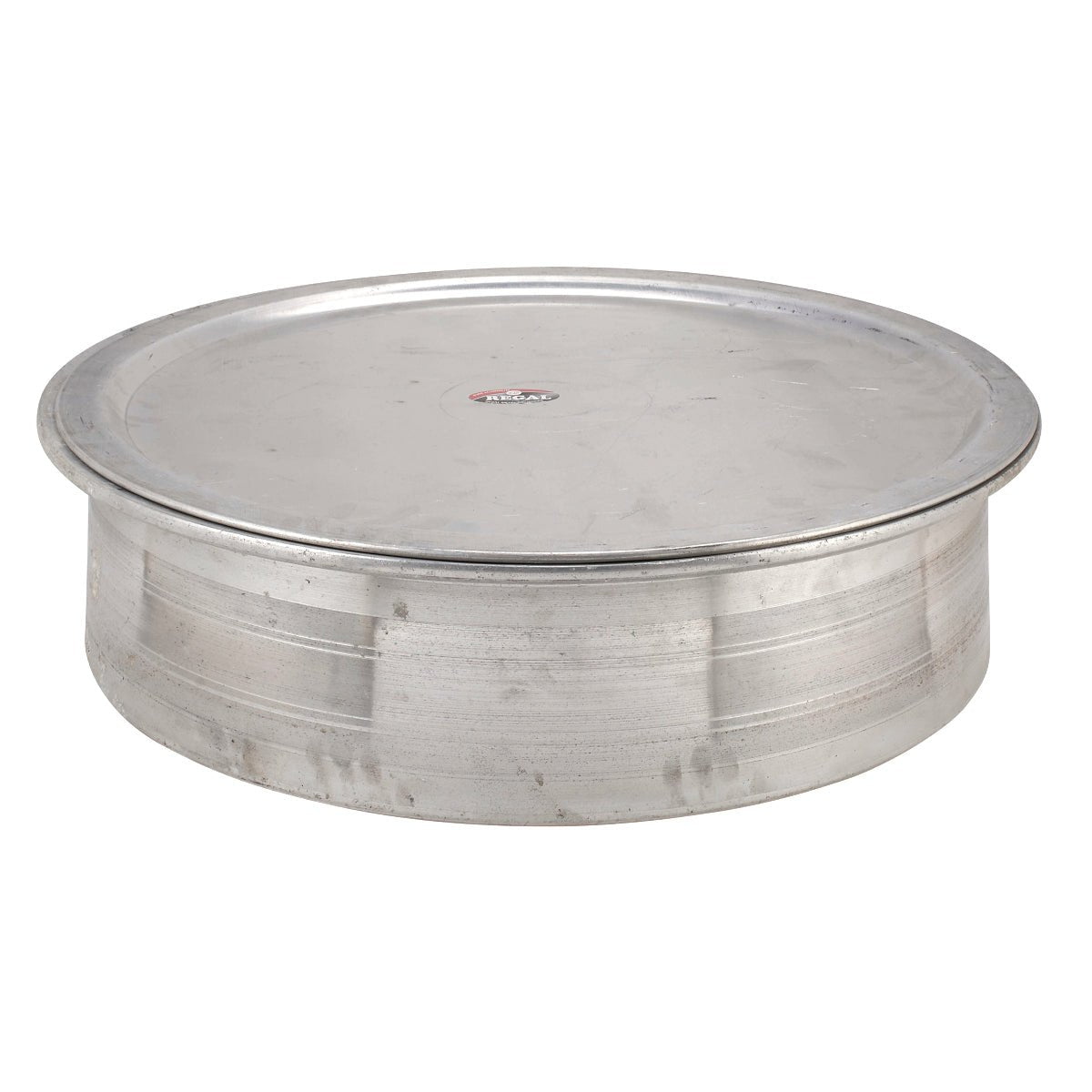 8 mm thick Aluminum Biryani Lagan Brazier- with-lid