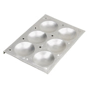 Commercial Restaurant Aluminum Large Thatte Idli Tray - 6 Idlis