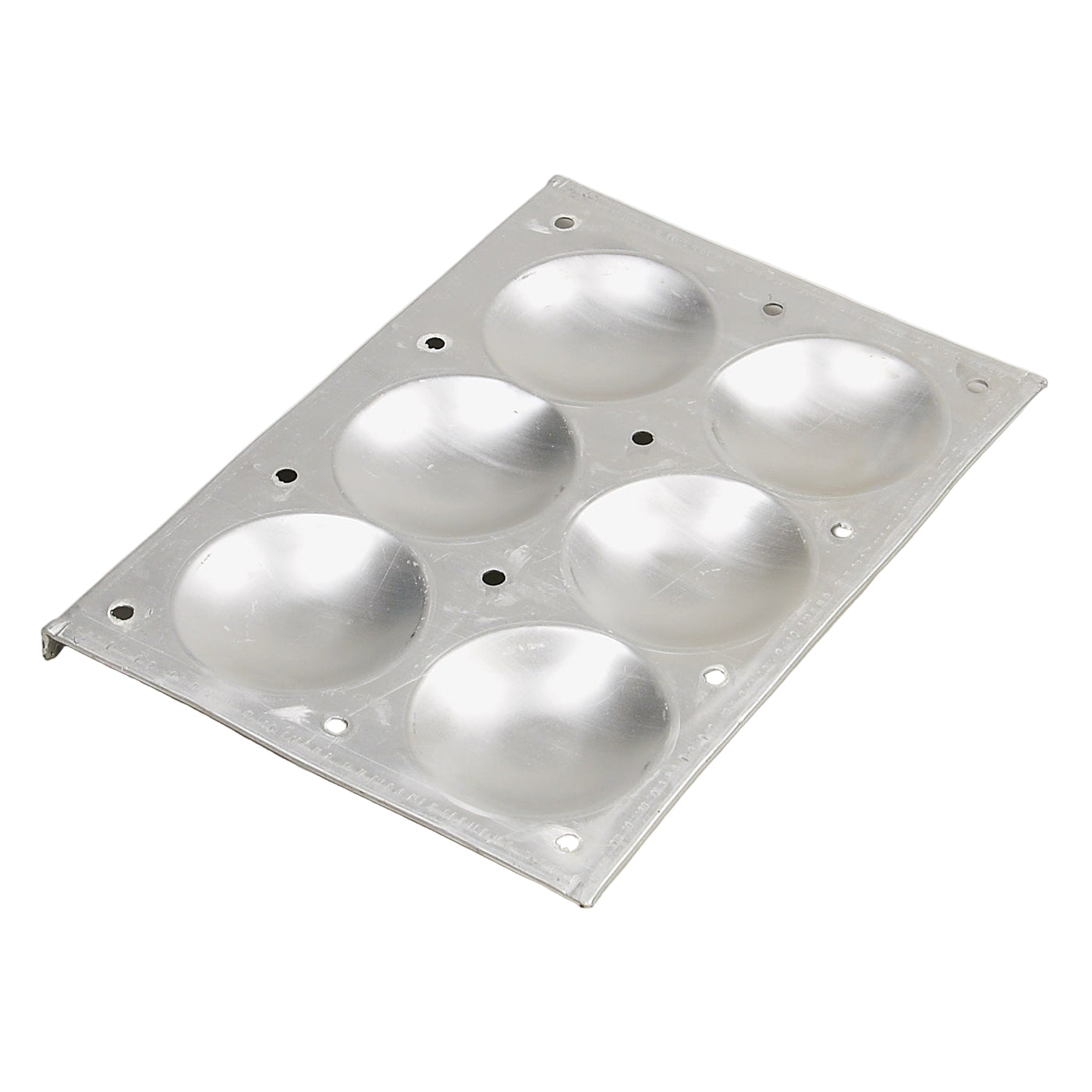 Commercial Restaurant Aluminum Large Thatte Idli Tray 6 Idlis — Nishi