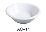 Yanco AC - 11 ABCO 5 oz Fruit Bowl, 4.75"‚ Diameter, China, Super White, Pack of 36
