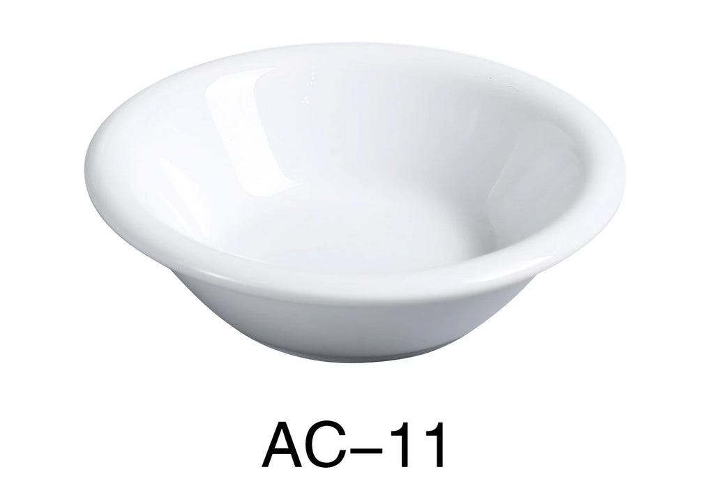 Yanco AC-11 ABCO 5 oz Fruit Bowl, 4.75″ Diameter, China, Super White, Pack of 36