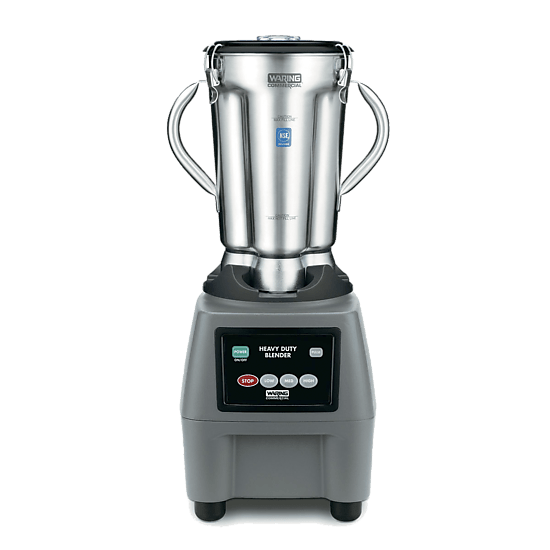 Waring CB15 Stainless Steel Food Blender 1 Gallon 3.75 HP