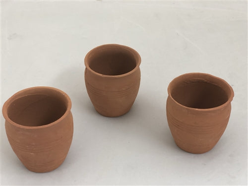 Traditional Indian style cutting Chai glasses - 8 OZ