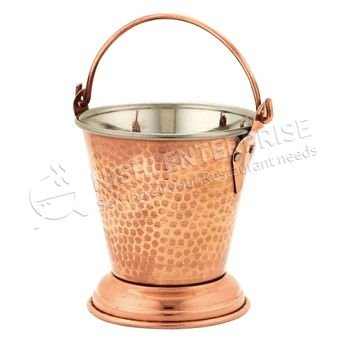 Copper/Stainless Steel Balti serving Bowl # 2 - 14 Oz. (414 ml)