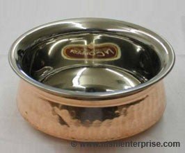 Copper/Stainless Steel Handi Bowl # 0 - 8 Oz.