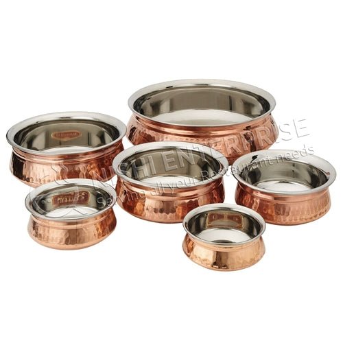 Copper serving dishes indian 2025