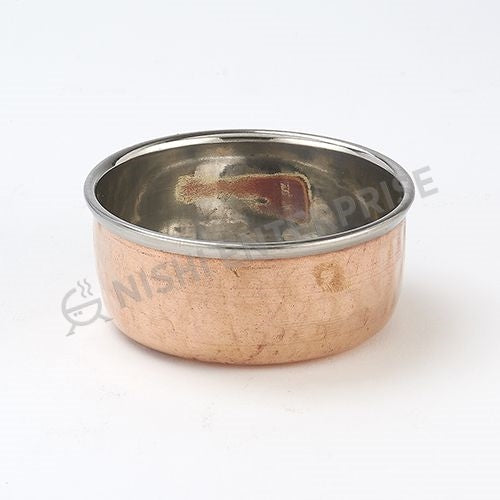 Copper/Stainless Steel Katori serving Bowl- 5 oz