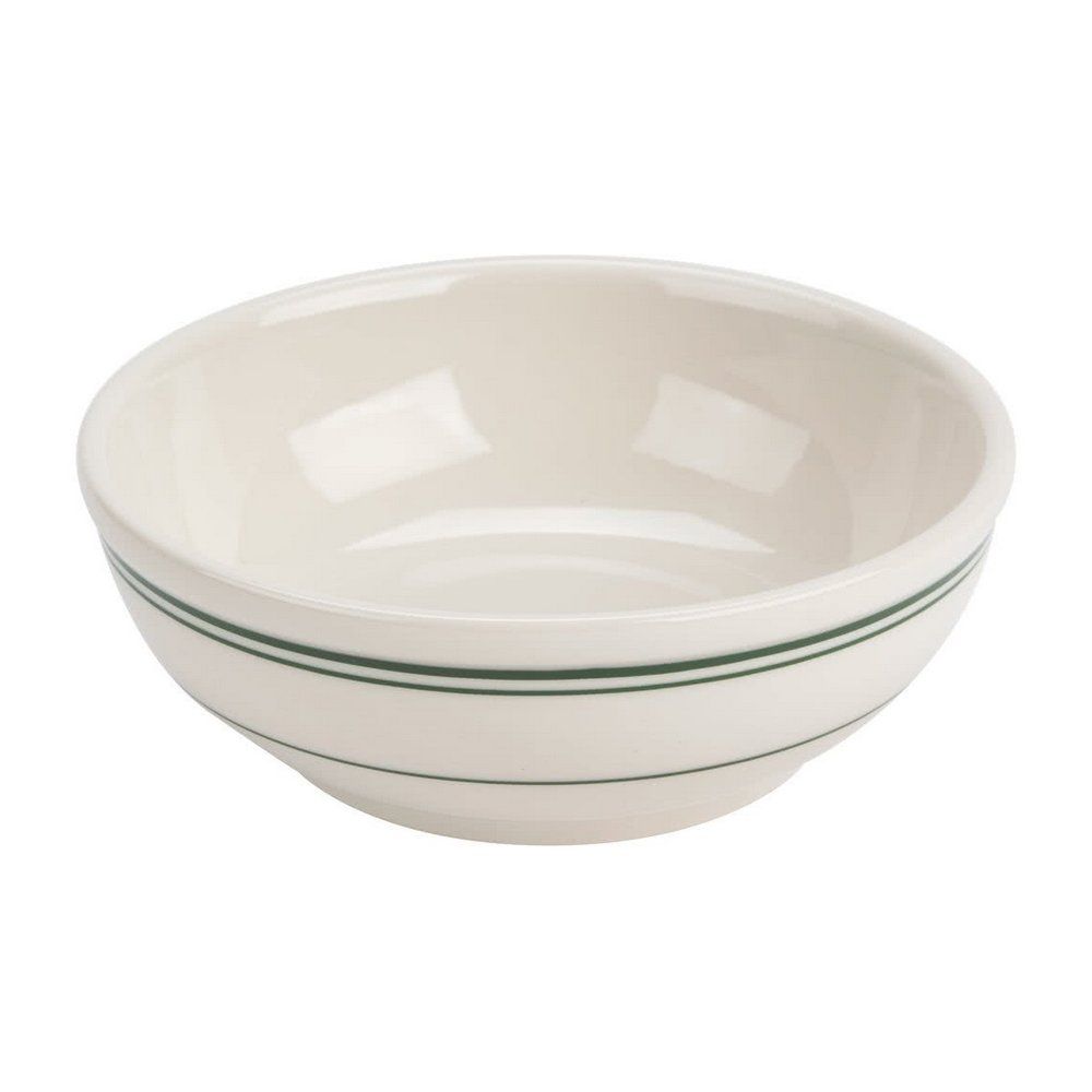 Yanco GB - 18 Green Band Nappie, 15 oz Capacity, 5.75"‚ Diameter, 2.25"‚ Height, China, American White Color, Pack of 36