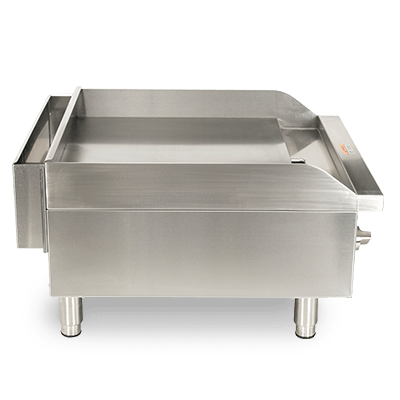 Globe GG24TG 24" Countertop Gas Griddle - 60,000 BTU, Thermostatic Controls