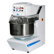 Globe – Globe GSM130 106 qt. / 130 lb. Two-Speed Spiral Dough Mixer, European Design for Perfectly Kneaded Dough - 208V, 3