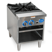 Globe GSP18G 18" Wide Single Burner Stock Pot Range - 100,000 BTU