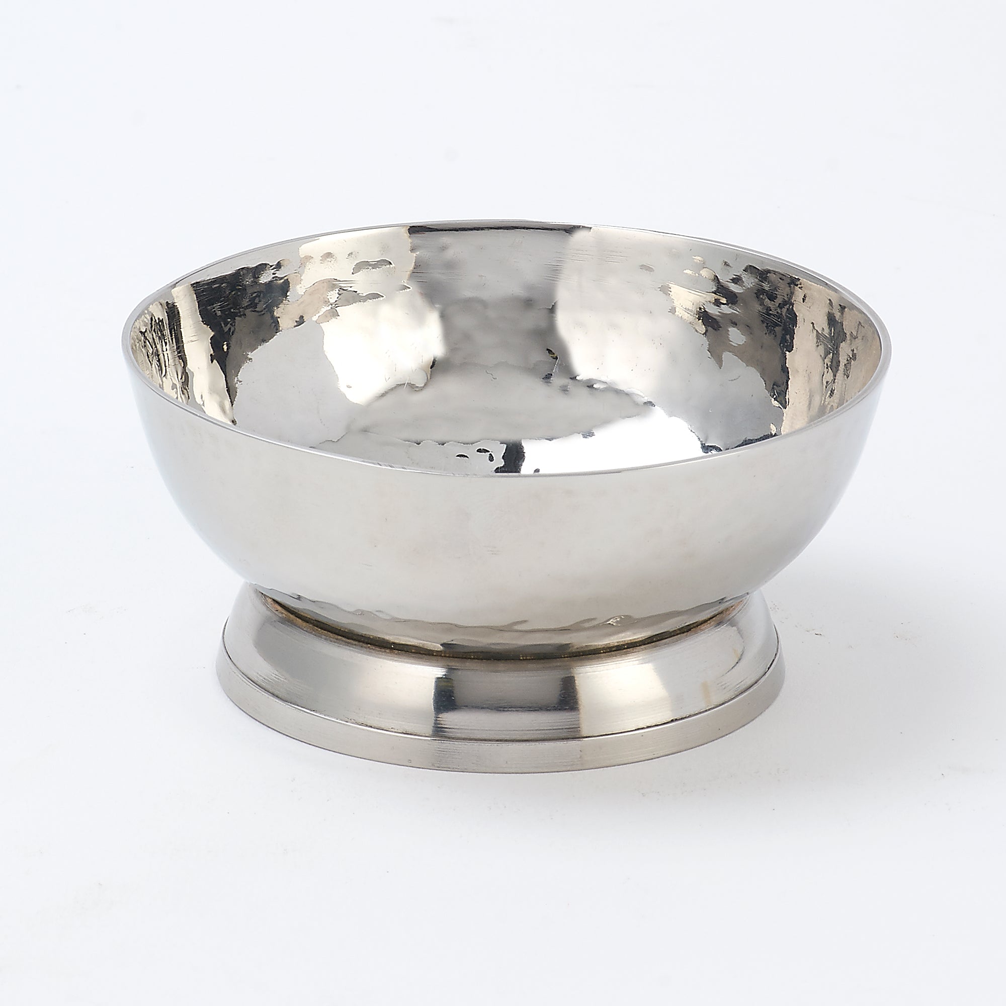 Hammered Stainless Steel Dessert Cup - Short