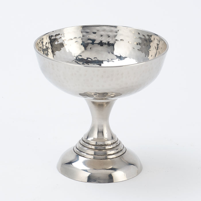 Hammered Stainless Steel Dessert Cup - Tall
