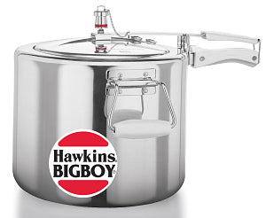 Hawkins Aluminum Pressure Cooker 18 Liters — Nishi Enterprise Inc