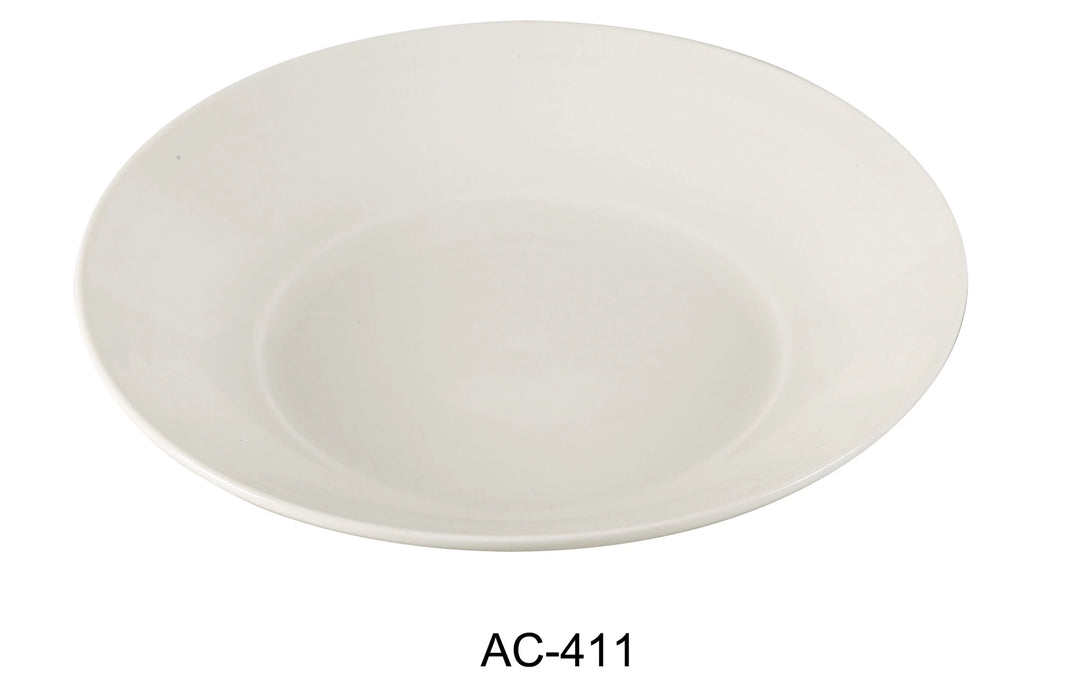 Yanco AC-411 ABCO 11.5″ Salad Plate, China, Super White, Pack of 12