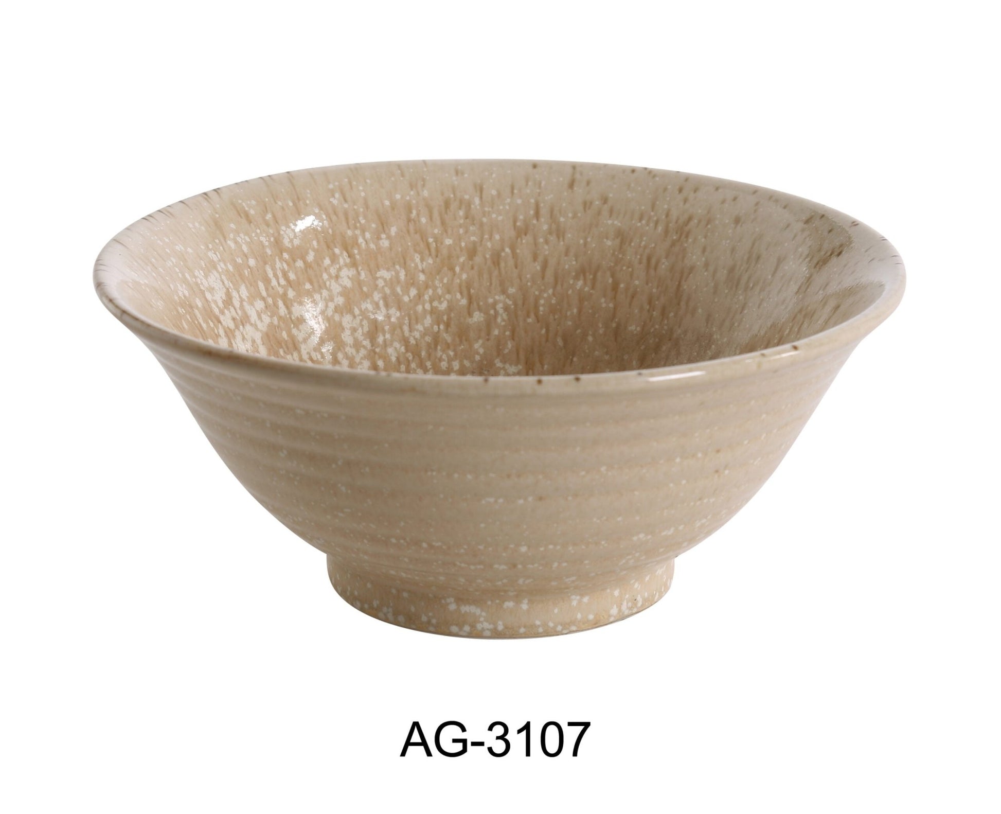 Yanco AG - 3107 Agate 7 1/2"‚ X 3 1/4"‚ NOODLE BOWL 30 OZ, China, Pack of 24