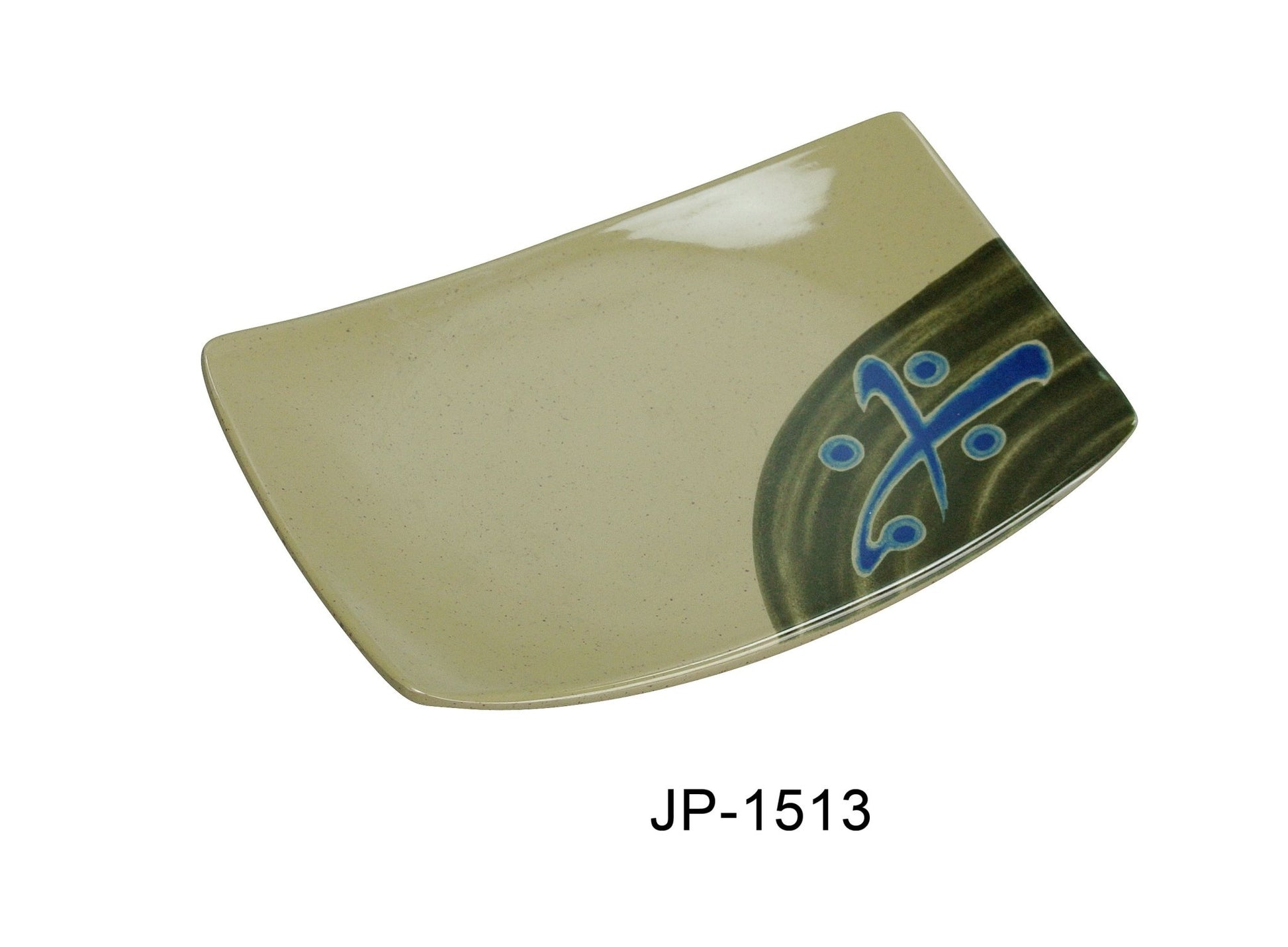 Yanco JP - 1513 Japanese Sushi Rectangular Plate, 6.75"‚ Length, 4.5"‚ Width, Melamine, Pack of 24