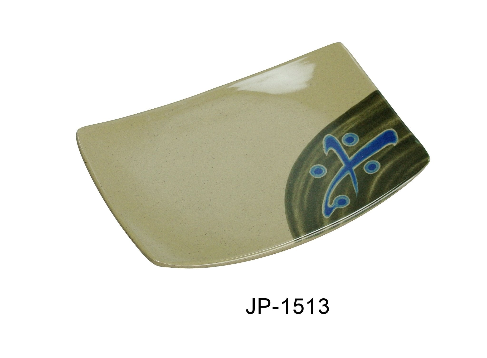 Yanco JP - 1513 Japanese Sushi Rectangular Plate, 6.75"‚ Length, 4.5"‚ Width, Melamine, Pack of 24
