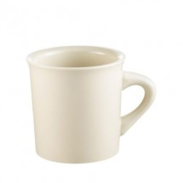 Yanco RE - 38 Recovery Mug, 8 oz Capacity, 3"‚ Height, 3.25"‚ Diameter, China, American White Color, Pack of 36