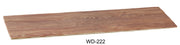 Yanco WD - 222 Rectangular Wooden Tray, 21"‚ Length, 6.5"‚ Width, Melamine, Brown Color, Pack of 6