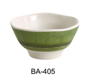 Yanco BA - 405 Bamboo Style 4.5"‚ Miso Soup Bowl, 10 OZ, Melamine, Pack of 48