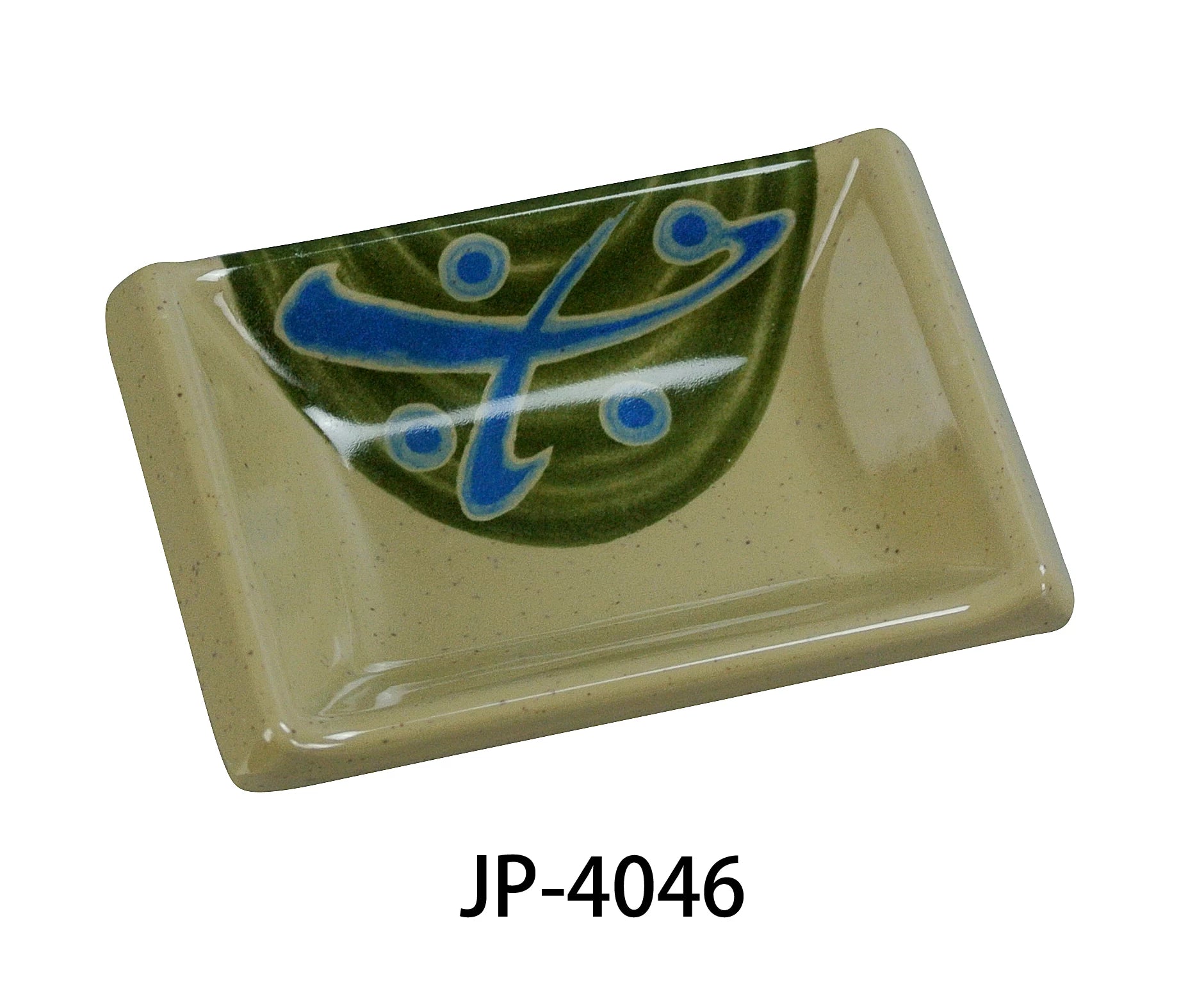 Yanco JP - 4046 Japanese Sauce Dish, Rectangular, 3.75"‚ Length, 2.5"‚ Width, Melamine, Pack of 72