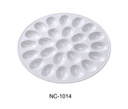 Yanco NC - 1014 Accessories 12.5" EGG HOLDER, Holds 24 Eggs, Melamine, White Color, Pack of 12