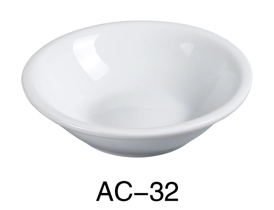 Yanco AC-32 ABCO 3.5 oz Fruit Bowl, 4.25″ Diameter, China, Super White, Pack of 36