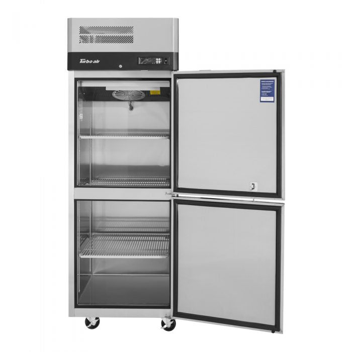 Turbo Air M3F24 - 2 - N( - L), 2 Solid Half - Doors Top Mount Freezer, M3 Series