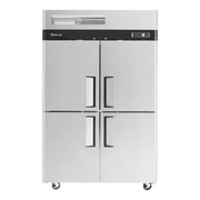 Turbo Air M3R47 - 4 - N( - AL)( - AR), 4 Solid Half - Doors Top Mount Refrigerator, M3 Series