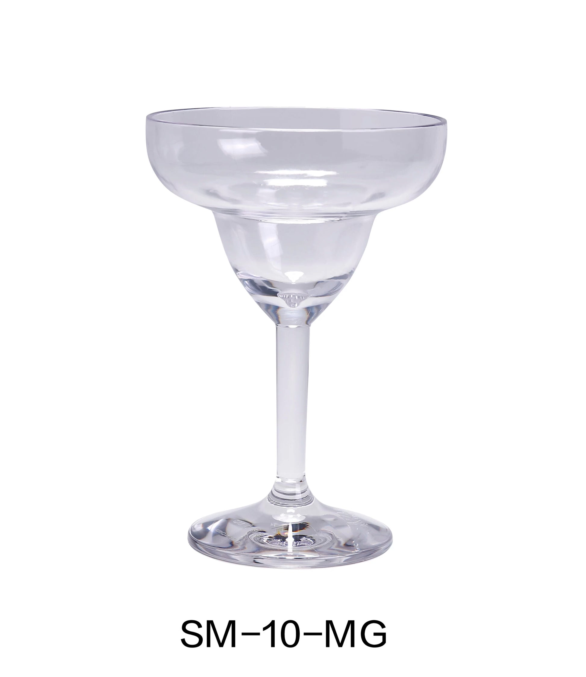 Yanco SM - 10 - MG Stemware 10 OZ MARGARITA, 4.5"‚ Diameter, 6.75"‚ Height, Plastic, Clear Color, Pack of 24