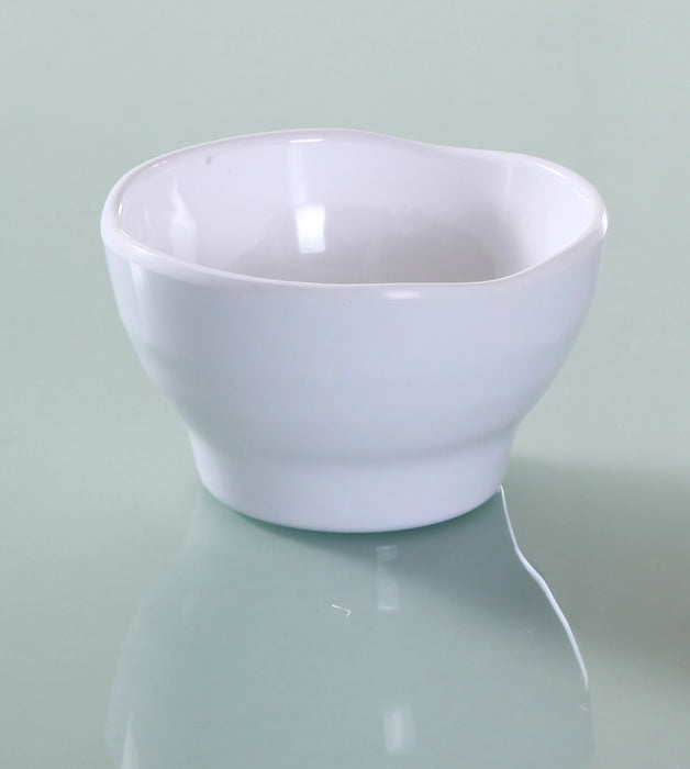 Yanco OK-3704 Osaka-1 Rice Bowl, 8 oz Capacity, 4.25″ Diameter, 2.5″ Height, Melamine, White Color, Pack of 72
