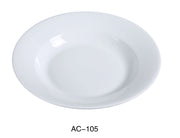 Yanco AC - 105 ABCO 10.5"‚ Pasta Bowl, 18 oz Capacity, China, Super White, Pack of 12