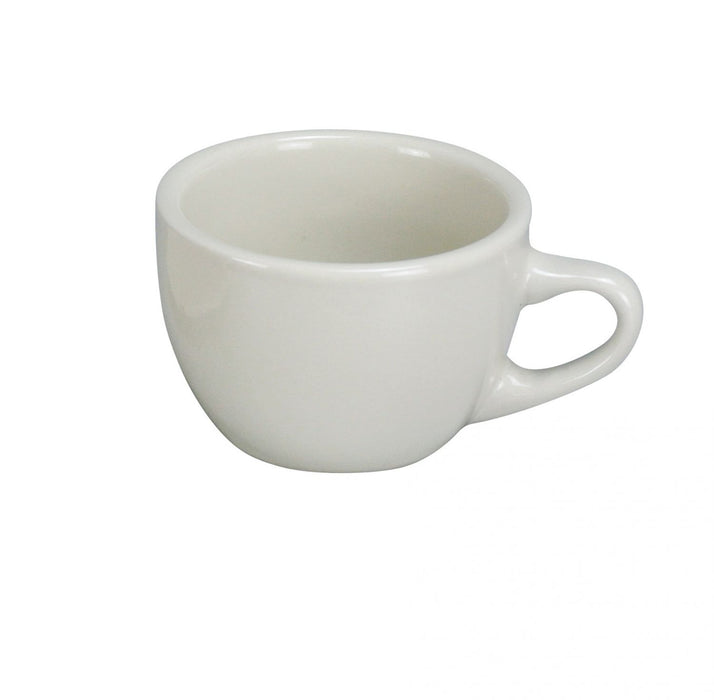 Yanco NR-1 Normandy Short Cup, Narrow Rim, 7 oz Capacity, 3.75″ Diameter, 2.5″ Height, China, American White Color, Pack of 36