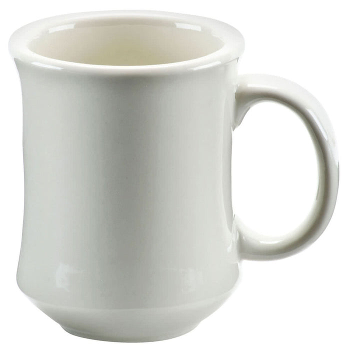 Yanco RE-7-P Recovery Provo Mug, 7 oz Capacity, 3.75″ Height, 3″ Diameter, China, American White Color, Pack of 36