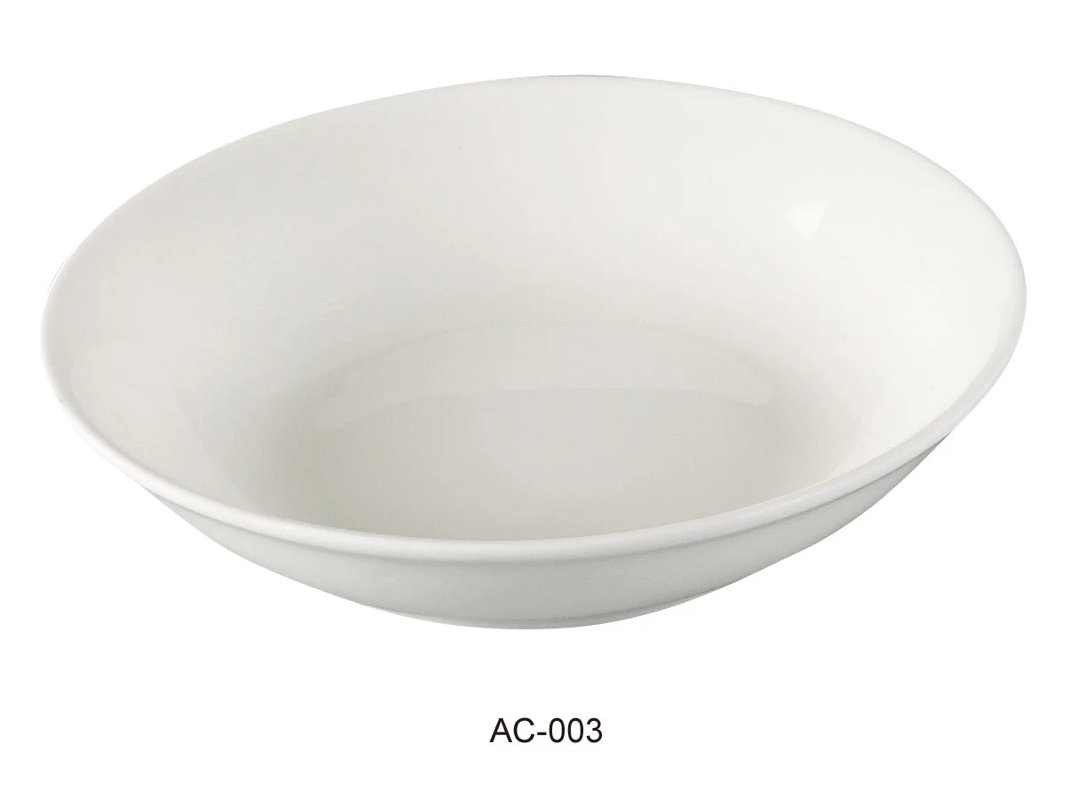 Yanco AC - 003 ABCO 3.25"‚ Small Dish, 2.5 oz Capacity, China, Super White Color, Pack of 72