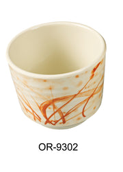 Yanco OR - 9302 Orchis Tea Cup, 2.5"‚ Height, 3.25"‚ Diameter, Melamine, Pack of 48