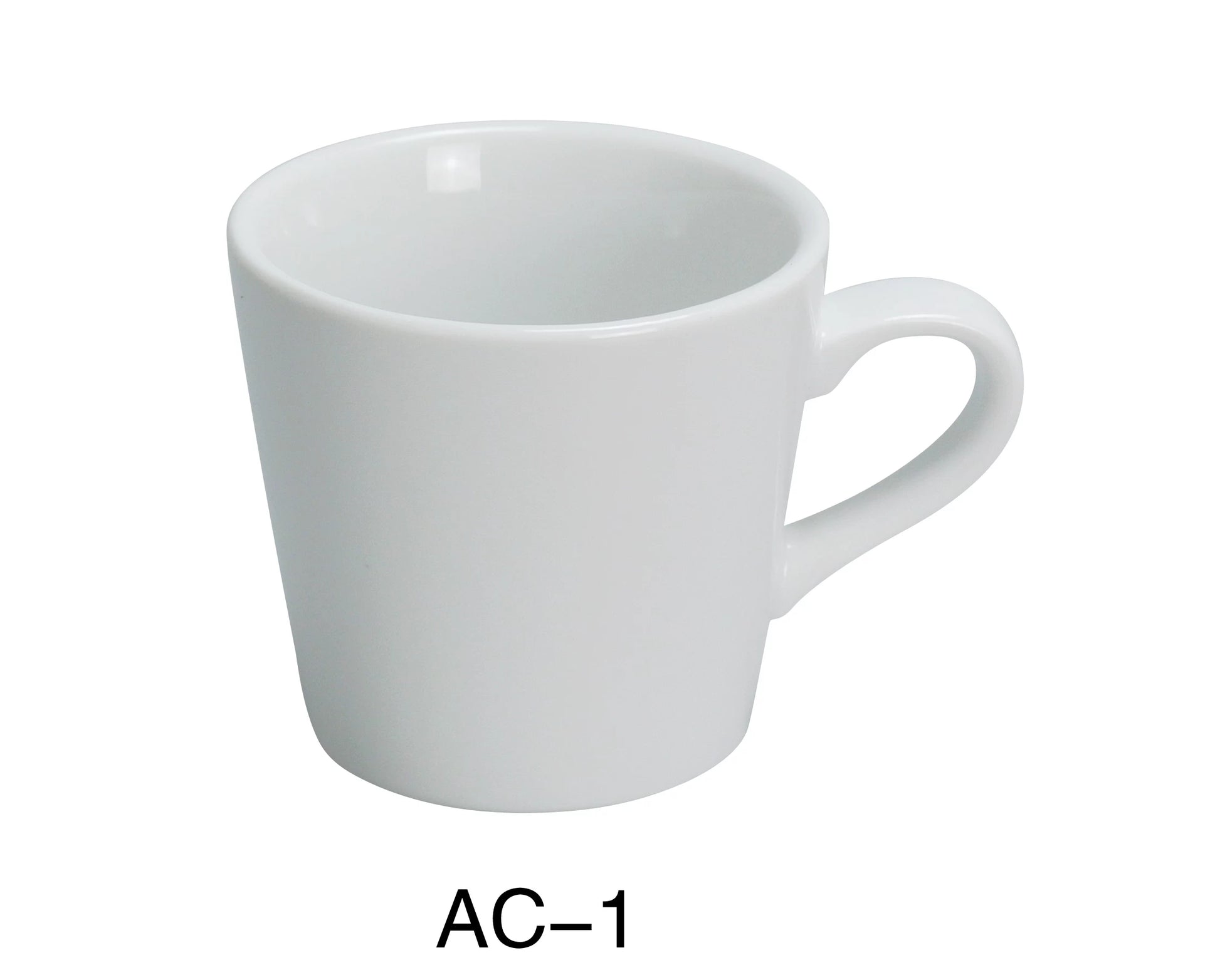 Yanco AC - 1 ABCO 7 oz Tall Cup, 3.25"‚ Diameter, China, Super White, Pack of 36