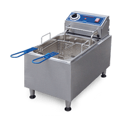 Globe – Globe PF10E 10 lb. Electric Countertop Fryer, Entry-level, light-duty fryers