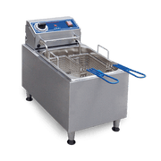 Globe – Globe PF16E 16 lb. Electric Countertop Fryer, Entry-level, light-duty fryers