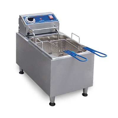 Globe – Globe PF16E 16 lb. Electric Countertop Fryer, Entry-level, light-duty fryers
