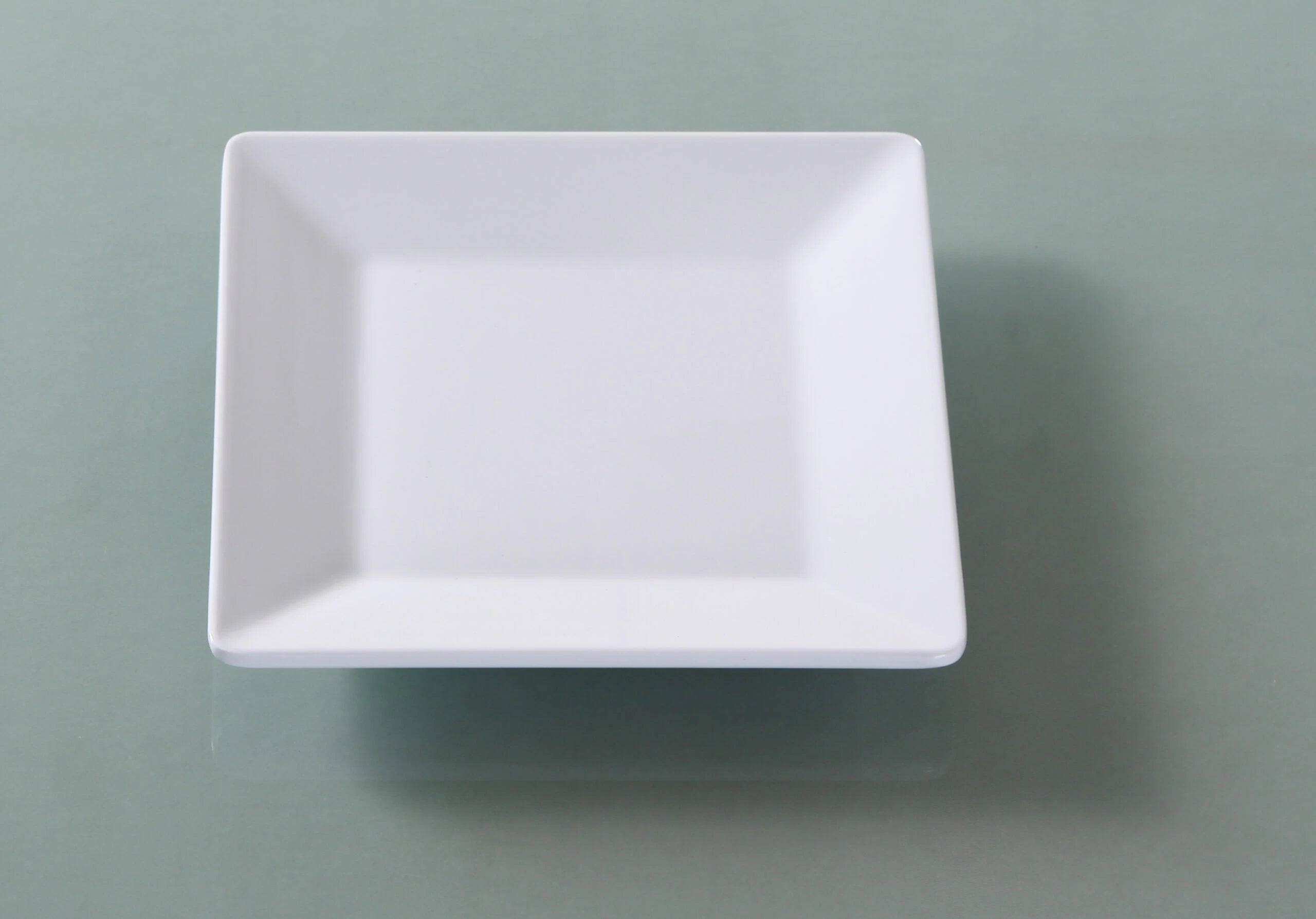 Yanco OK - 107 Osaka - 1 Plate, Square, 7.25"‚ Length, 7.25 Width, Melamine, White Color, Pack of 48