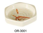 Yanco OR - 3001 Orchis Dish, 4.125"‚ Diameter, Melamine, Gold Color, Pack of 48