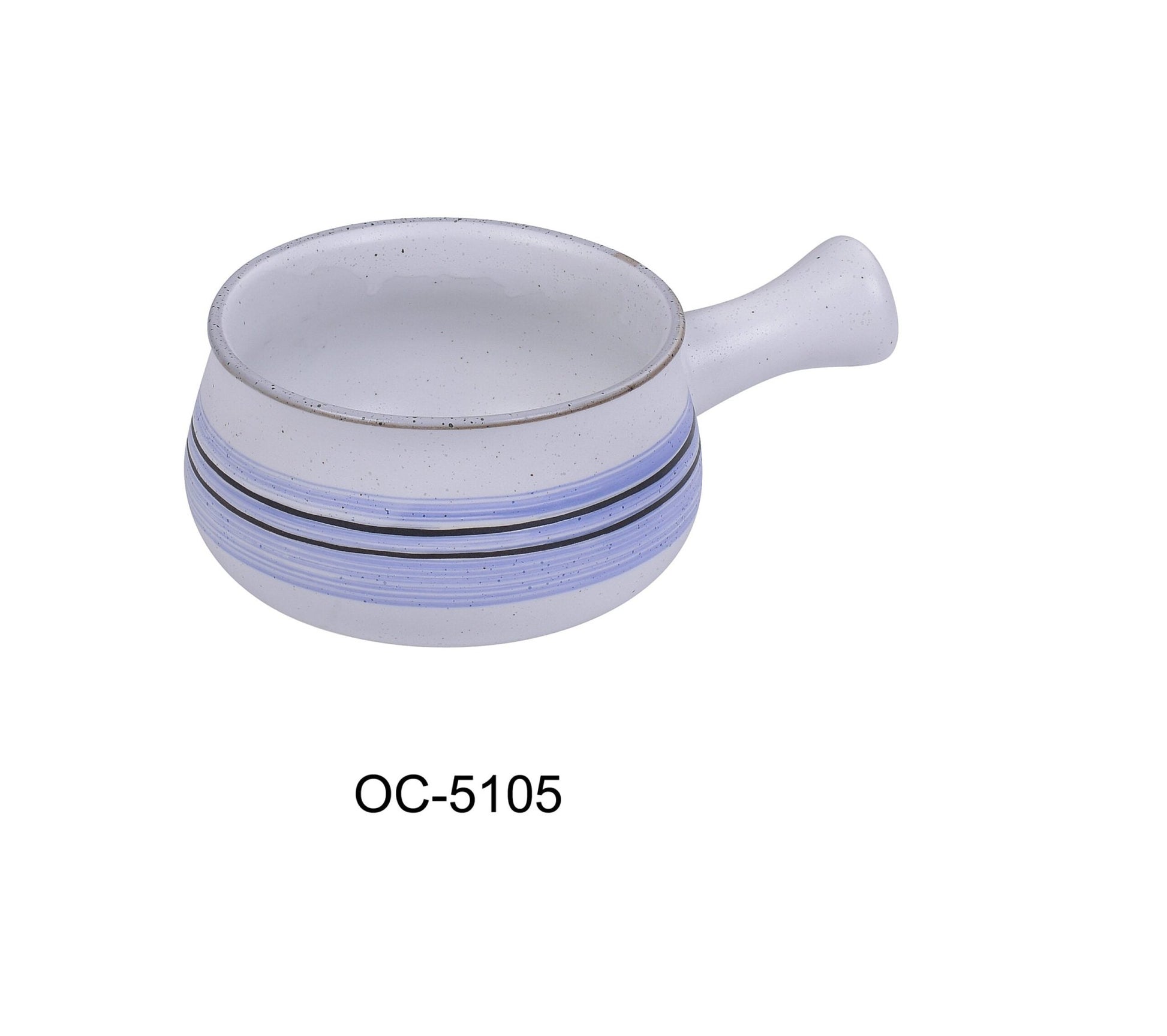 Yanco OC - 5105 Ocean 4 3/4" x 3"‚ Skillet Bowl 22 OZ, China, Pack of 24