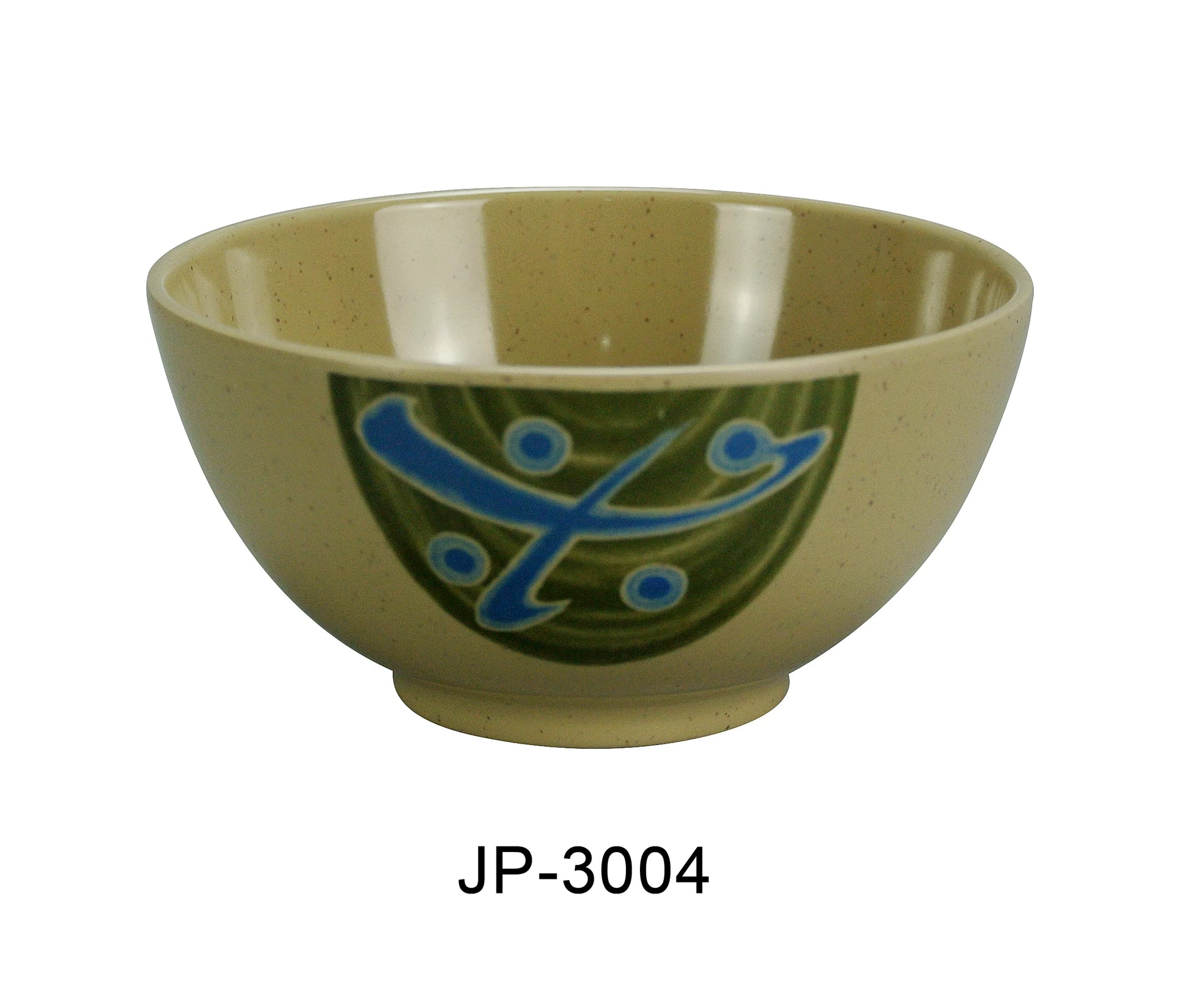 Yanco JP - 3004 Japanese Nanjing Bowl, 8 oz Capacity, 2"‚ Height, 4.5"‚ Diameter, Melamine, Pack of 48