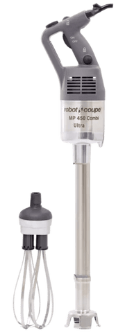 Robot Coupe MP450 Combi Ultra 18" Immersion Blender with 10" Whisk - 1 HP, 500 W, Variable Speed