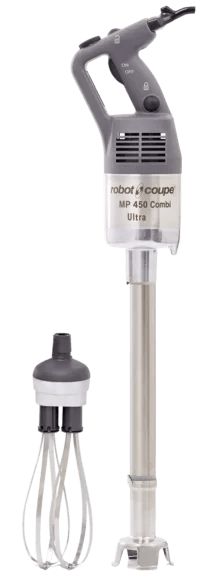Robot Coupe MP450 Combi Ultra 18" Immersion Blender with 10" Whisk - 1 HP, 500 W, Variable Speed