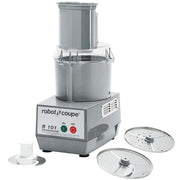 Robot Coupe R101P 2.5 Qt. Gray Batch Bowl Food Processor with Vegetable Prep Lid Chute & 2 Discs - 3/4 HP, Single Phase